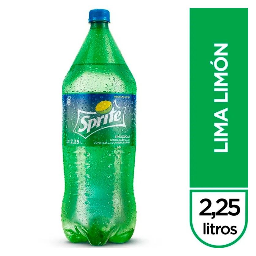 Gaseosa SPRITE Botella 2.25L