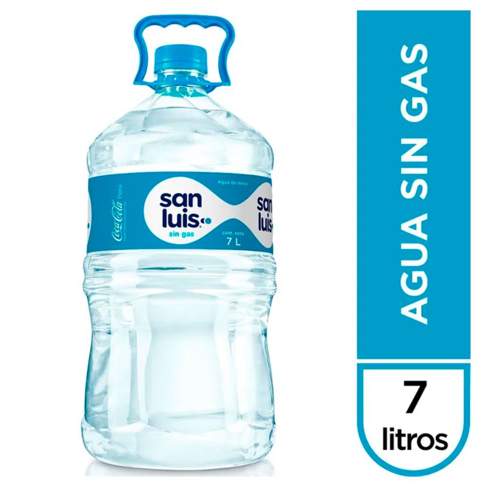 Agua SAN LUIS sin Gas Bidón 7L