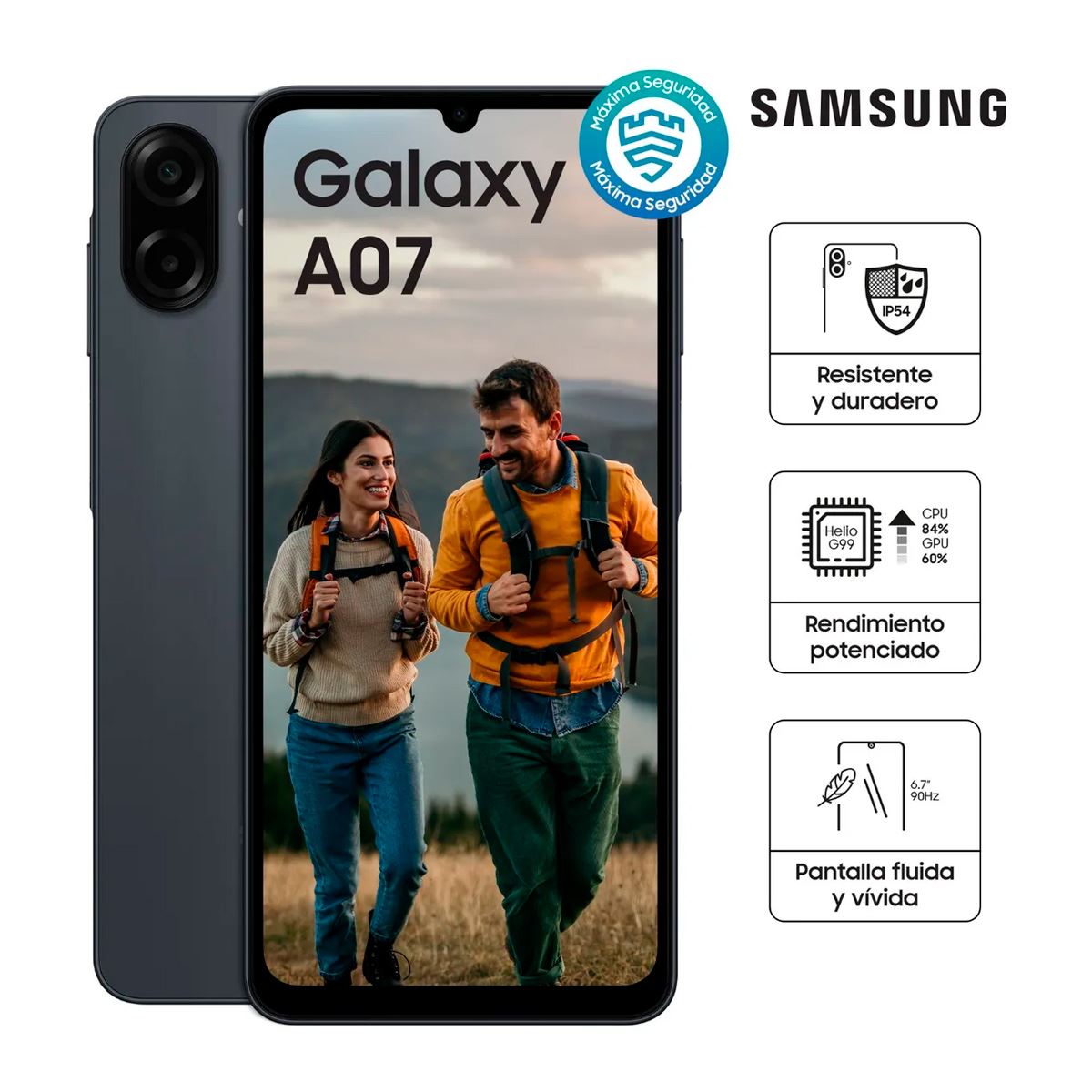 CELULAR GALAXY A07 4RAM 128GB