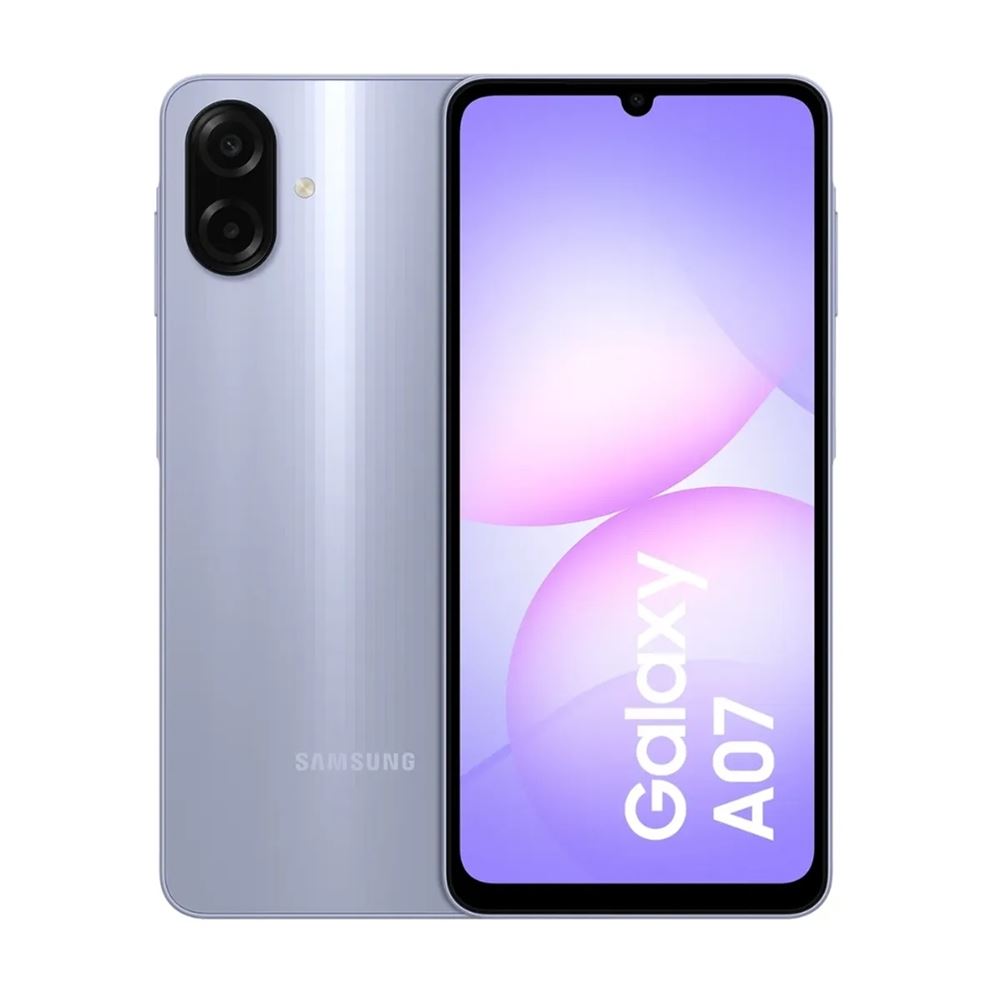 CELULAR SAMSUNG GALAXY A07 128GB 4GB RAM 6.7” LIGHT VIOLET DESBLOQUEADO