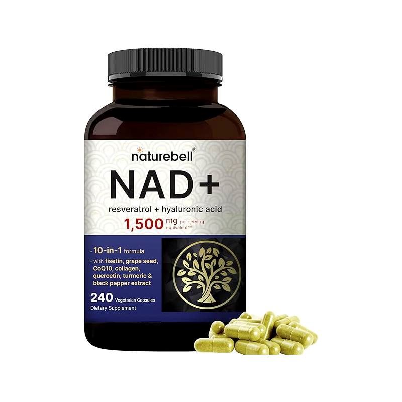 Naturebell Nad+ 1,500mg Per Serving 240 Capsulas