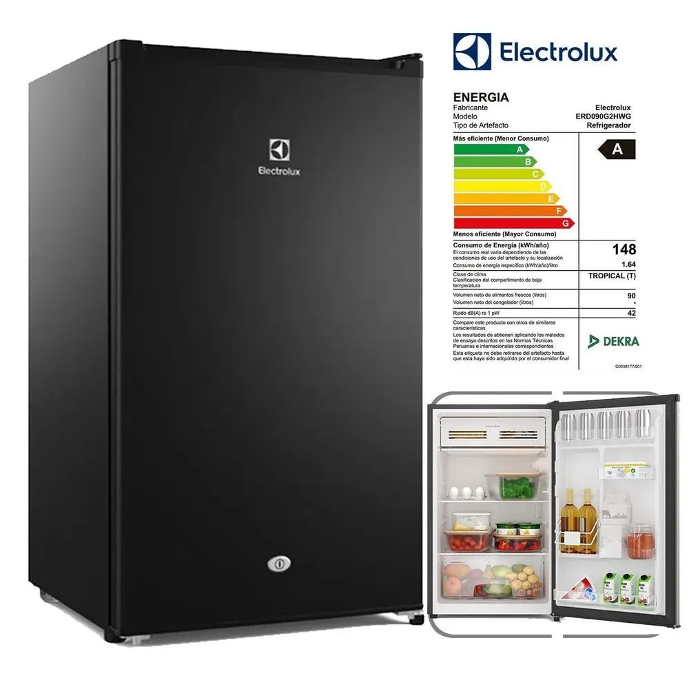 Frigobar Electrolux ERD090G2HWB 90L Premium – Black