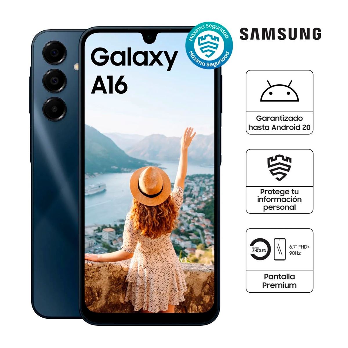 CELULAR GALAXY A16 4G 4RAM 128GB