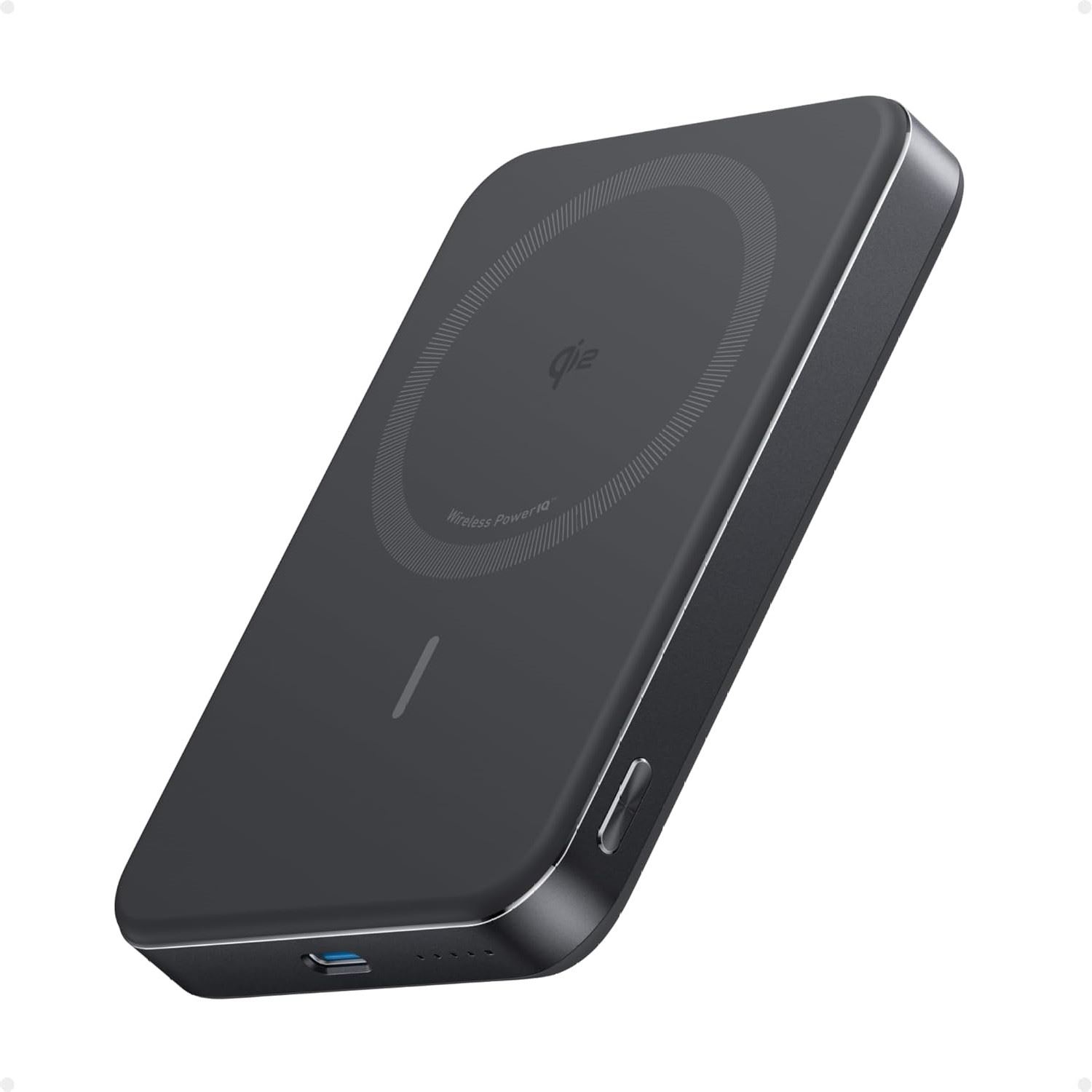 ANKER Power Bank MAGGO 10000mAh Magnetico QI2 15W Negro,Blanco– A1664H