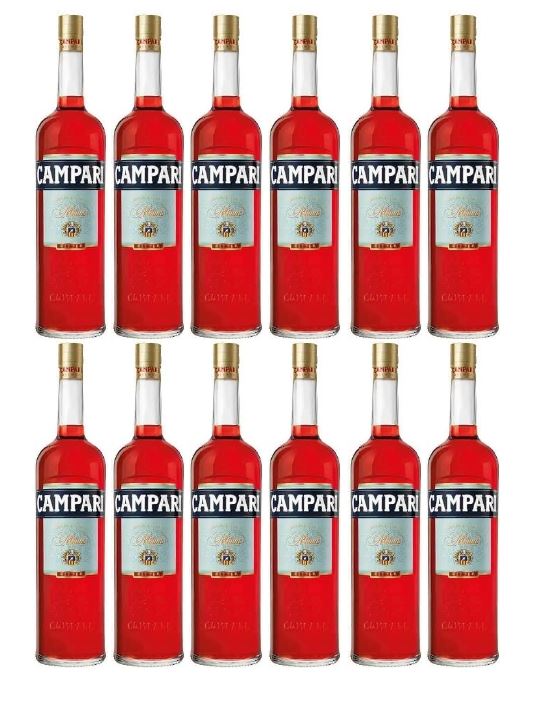Licor CAMPARI Bitter Original Botella 750ml - 12 UND