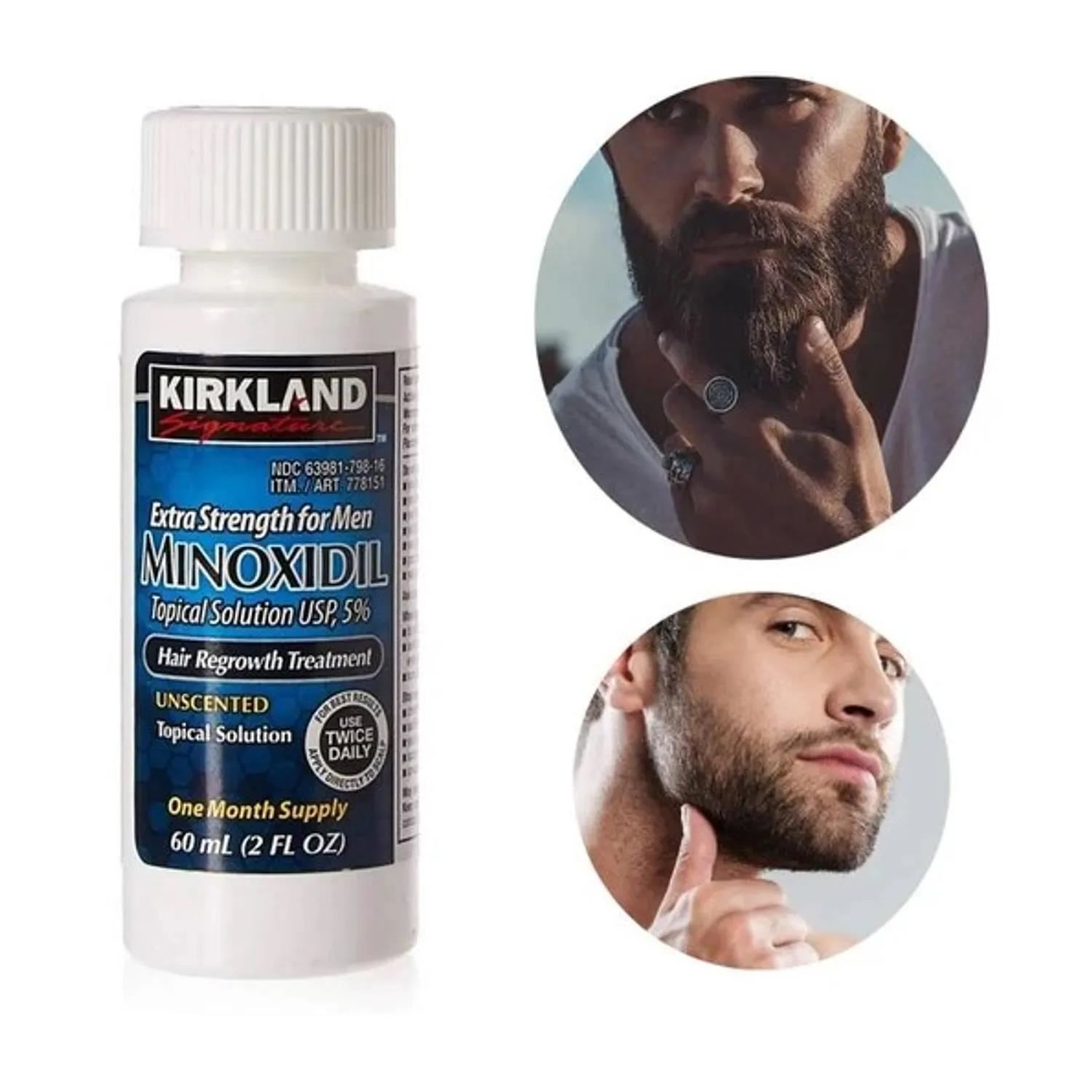 Minoxidil 5% Incluye Gotero para barba y cabello