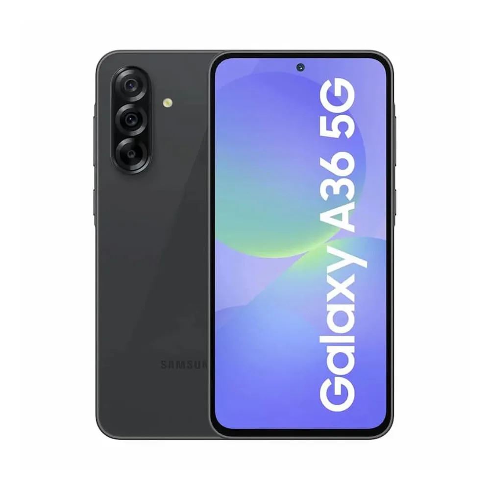 CELULAR SAMSUNG GALAXY A36 5G 6GB RAM 128GB ROM COLOR NEGRO