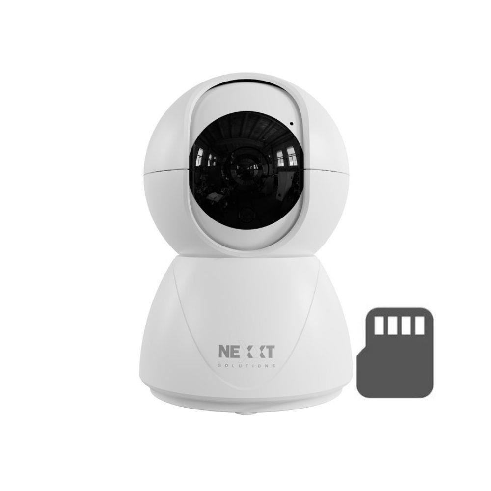 CÁMARA INTELIGENTE WI-FI  NEXXT 2K NHC-IP11 + MEMORIA MICROSD 64GB