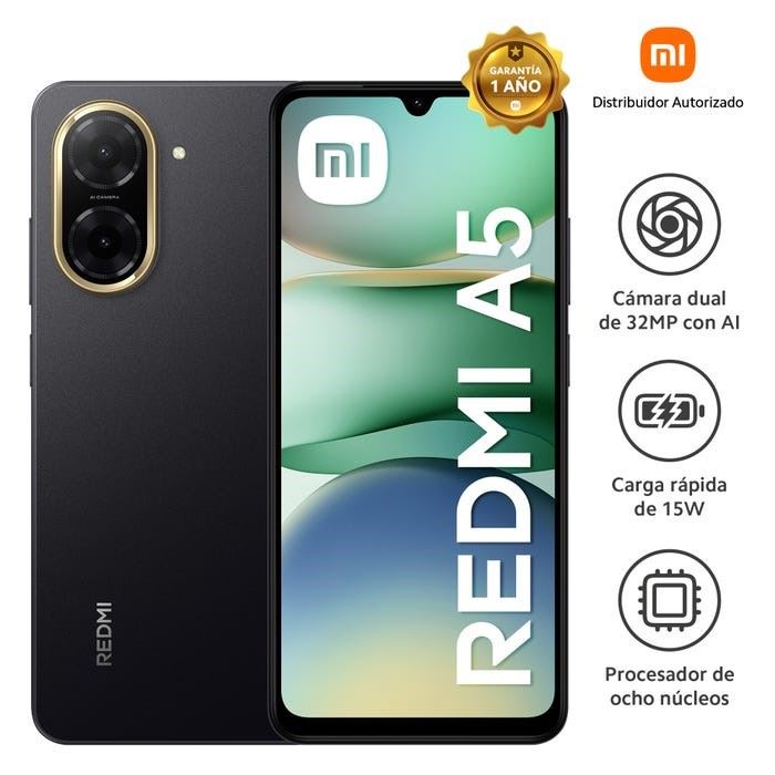 CELULAR XIAOMI REDMI A5 4GB 128GB NEGRO