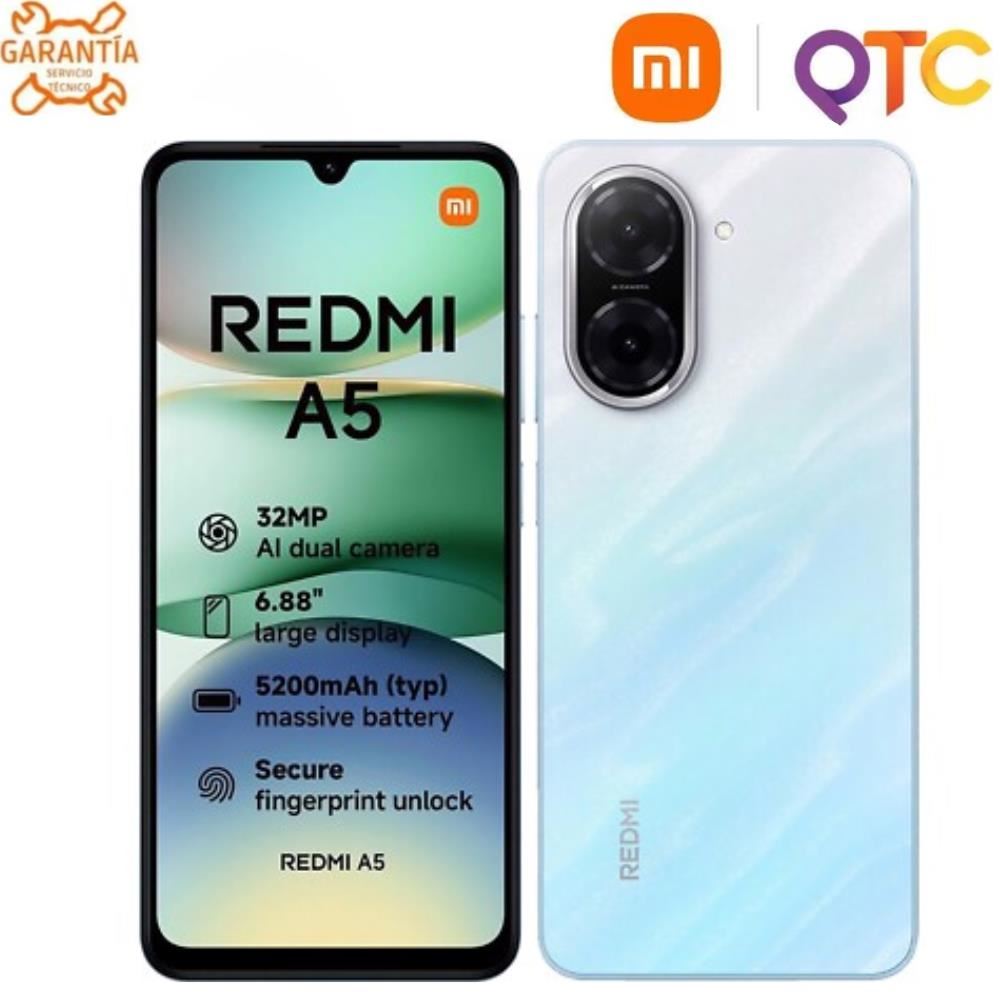 Celular Xiaomi Redmi A5 4GB 128GB Azul Claro