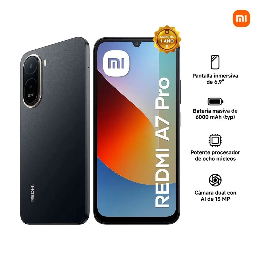 CELULAR REDMI A7 PRO 4+64GB NEGRO