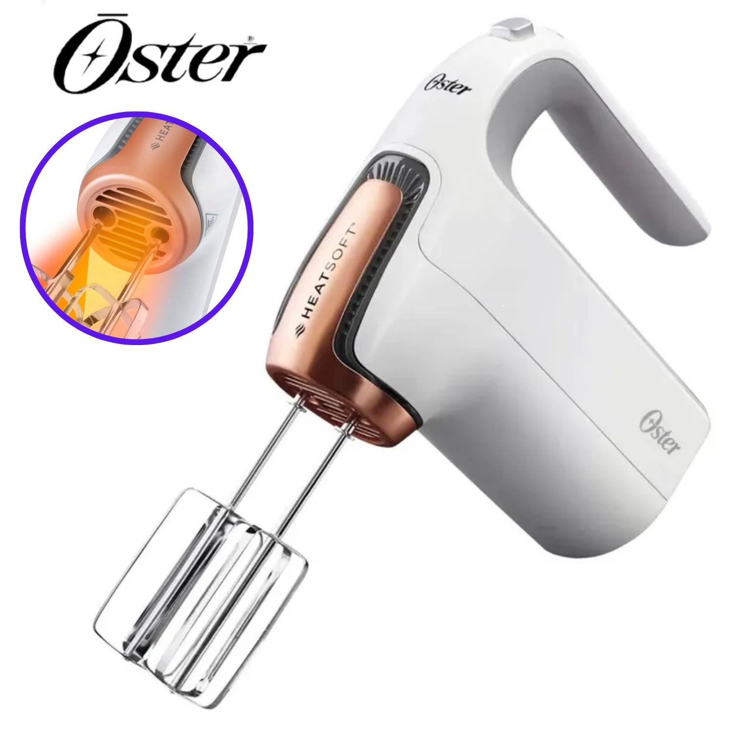 Batidora de Mano Oster® con Tecnología HeatSoft FPSTHMAMR - Blanco