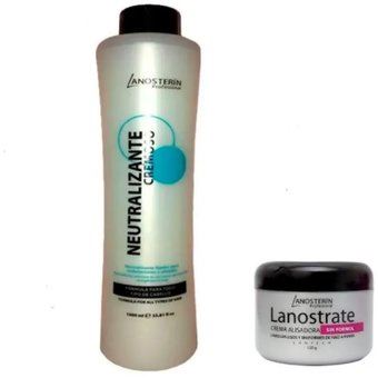Alisador Para Cabello  Crema y Neutralizante Fijador