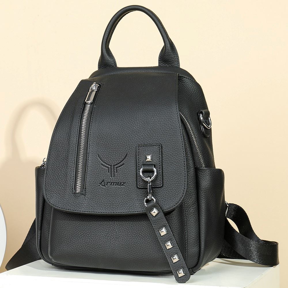 Mochila De Cuero Vacuno Para Mujer TEMIS BG005