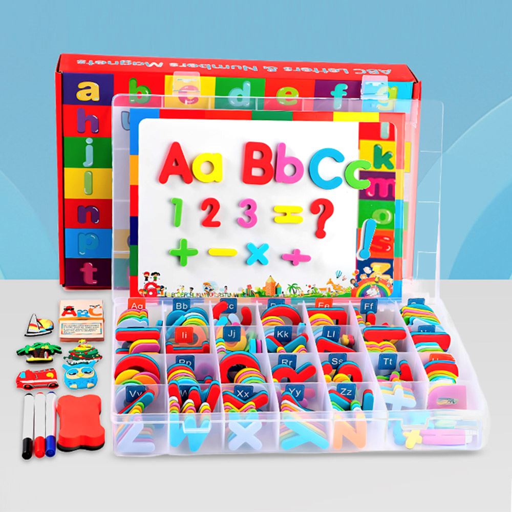 Pizarra Letras Magnéticas 253 Piezas Niños Educativo