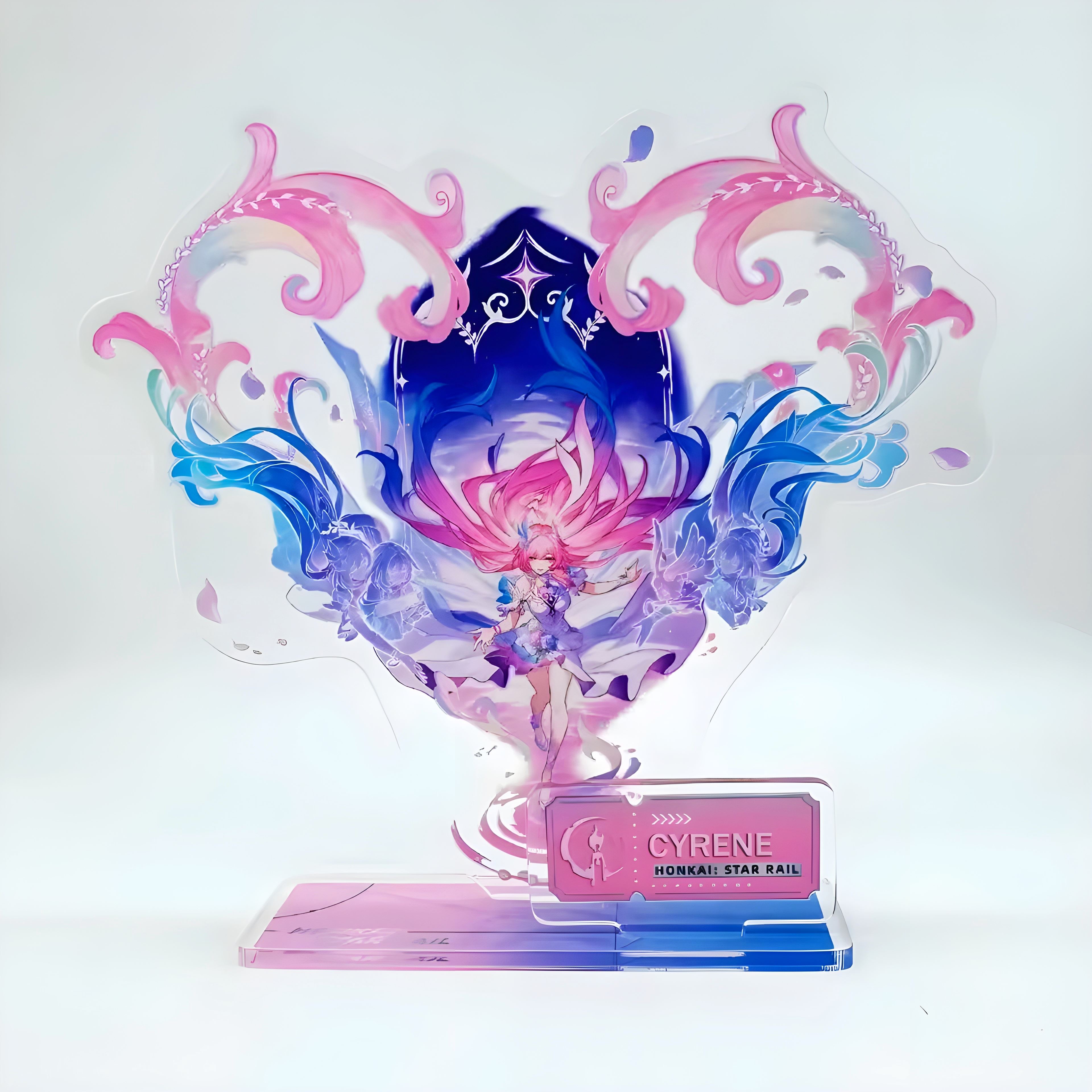 Figura Acrílica Honkai Star Rail Cyrene Adorno Anime