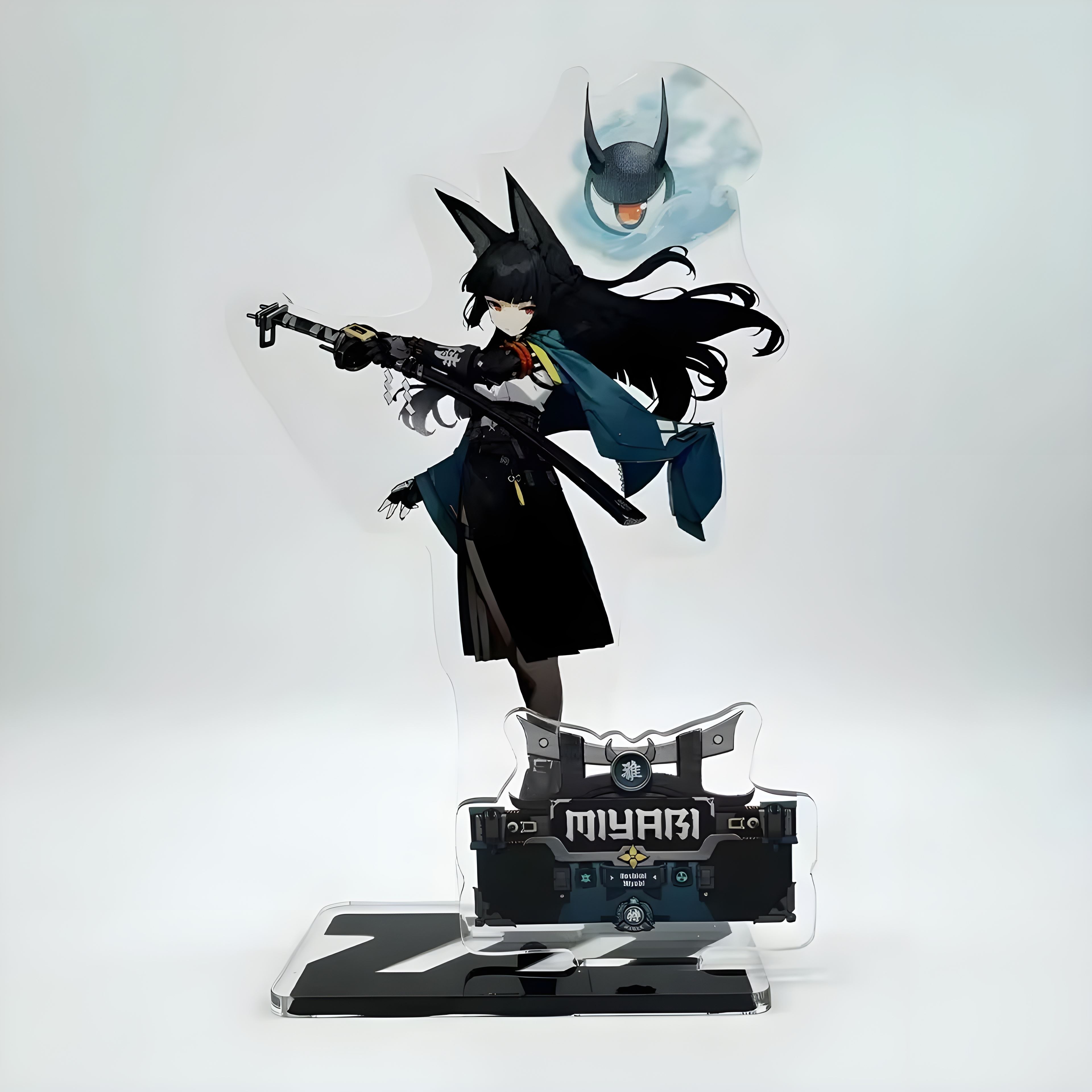 Figura Acrílica Zenless Zone Zero Miyabi Adorno Anime