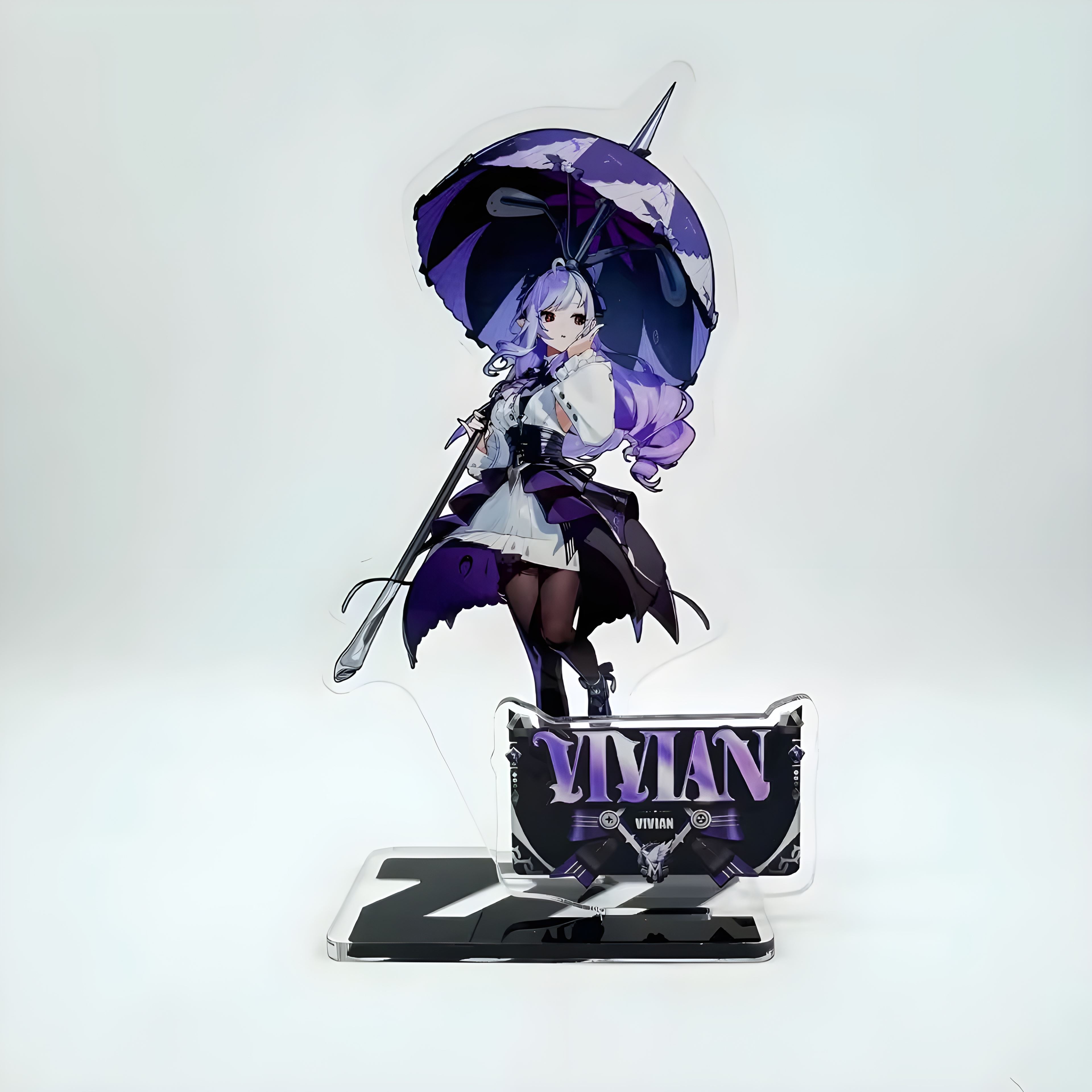Figura Acrílica Zenless Zone Zero Vivian Adorno Anime