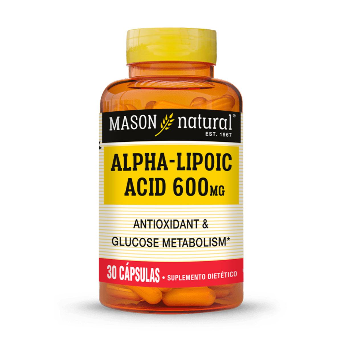 ÁCIDO ALFA LIPOICO 600 MG (30 CAP)