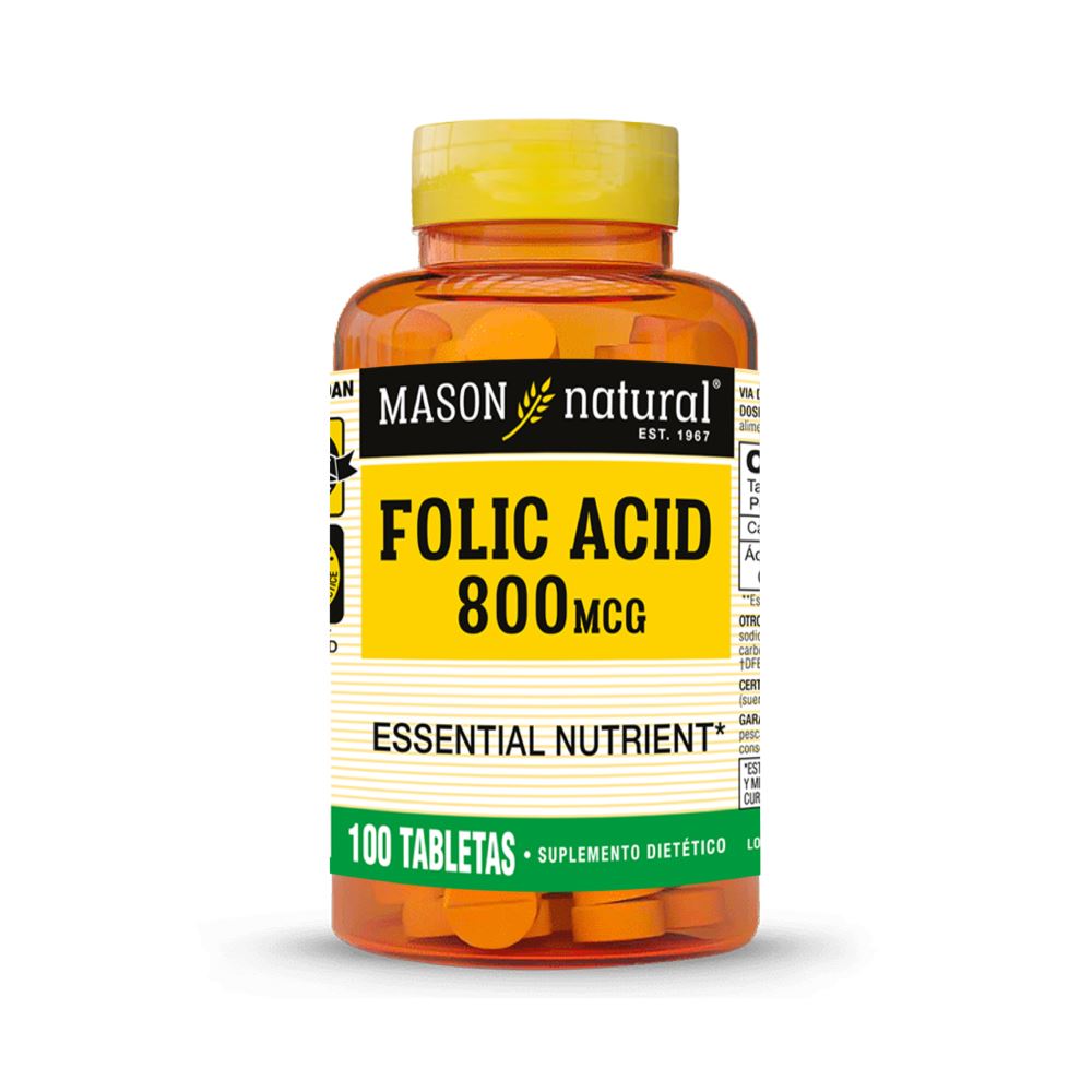 ÁCIDO FÓLICO 800 MCG (100 TAB)