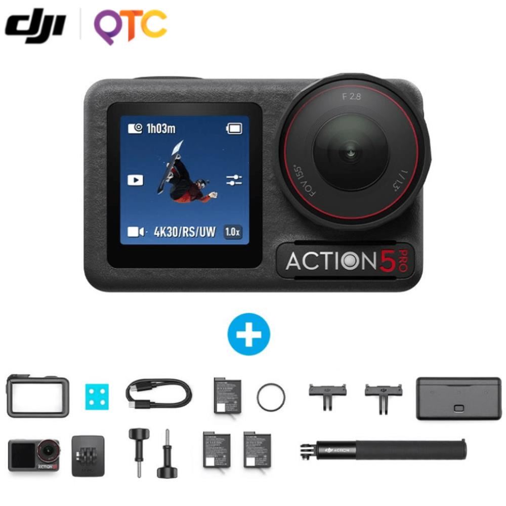 Cámara DJI Osmo Action 5 Pro Adventure Combo