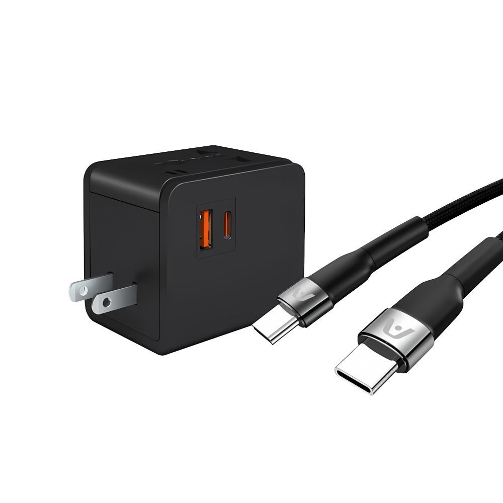Adaptador De Viaje Universal Con Carga Rápida