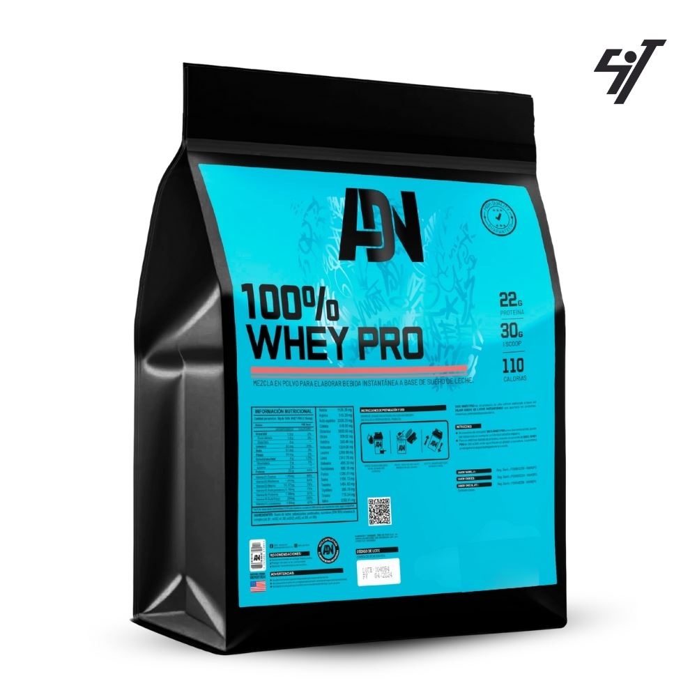 Proteína Adn 100 Whey Pro 5 kg Vainilla
