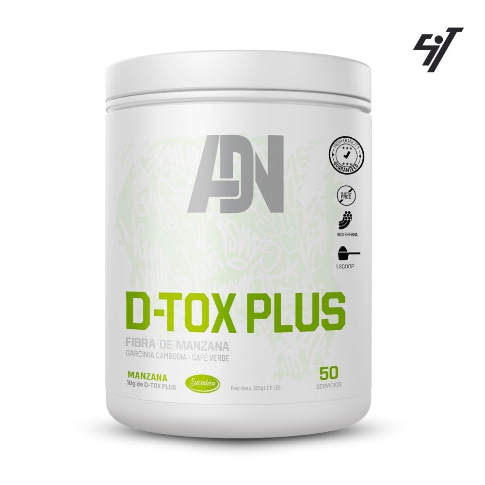 D-Tox Plus Adn Fiber Plus Fibra de Manzana 500gr