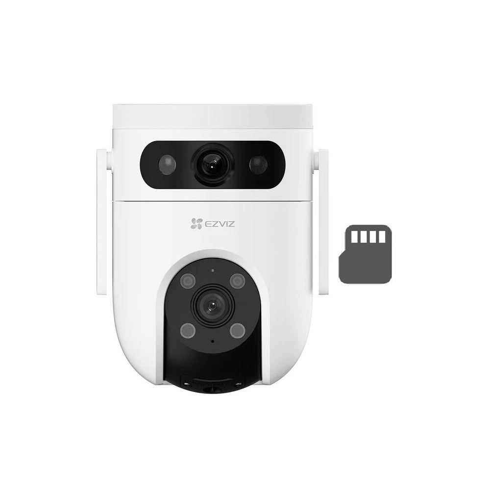 CÁMARA DE SEGURIDAD INTELIGENTE H9C DUAL 2K 3MP + 3MP + MEMORIA MICROSD 128GB DE REGALO