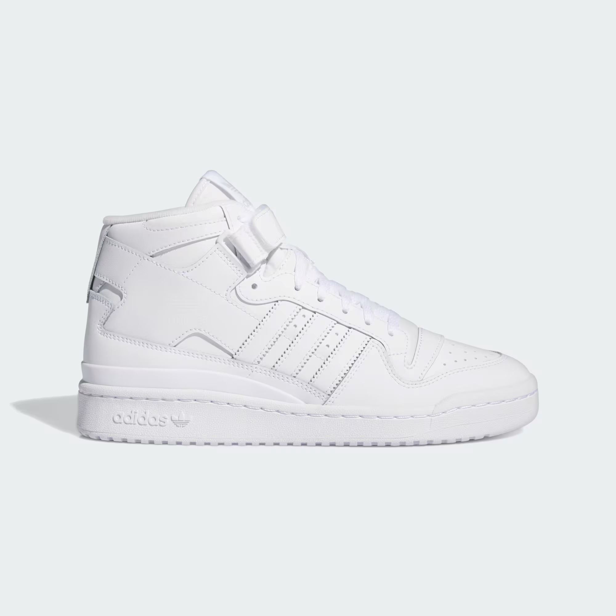 Zapatillas Urbanas Hombre Adidas Originals Forum Mid Blanco