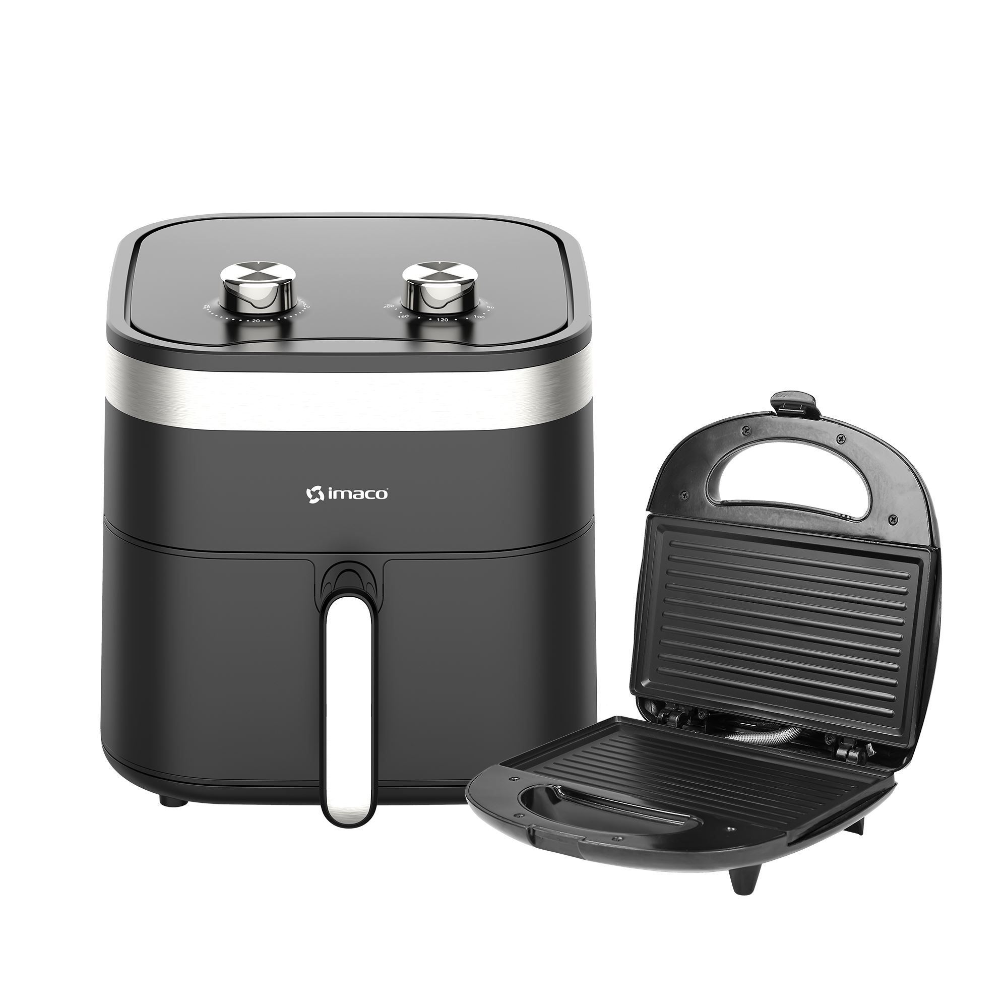 Combo Freidora 6.5L + Sandwichera grill 700w Imaco