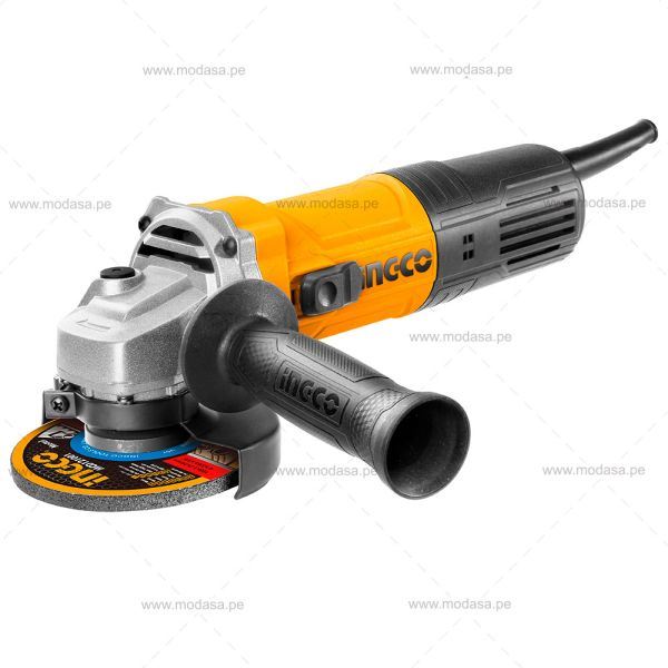 Esmeril Angular 4.1/2" - 750W AG75028 Ingco - Amarillo