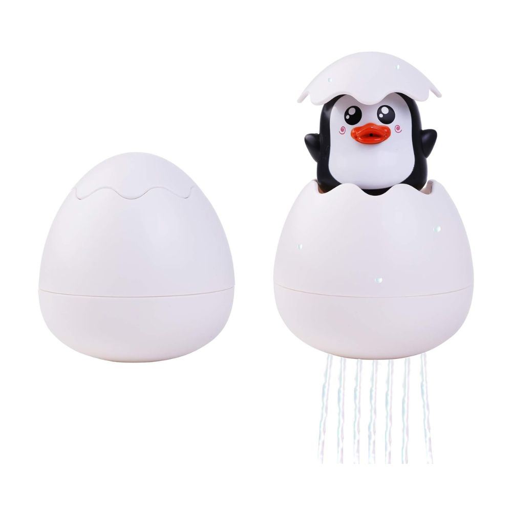 Juguete para bañera Uahapy en forma de pingüino