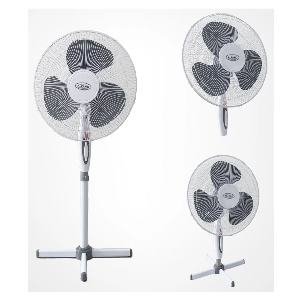 Ventilador Alfano AL-1680 16" 60 Watts 3 en 1 Pedestal, Pared o Mesa