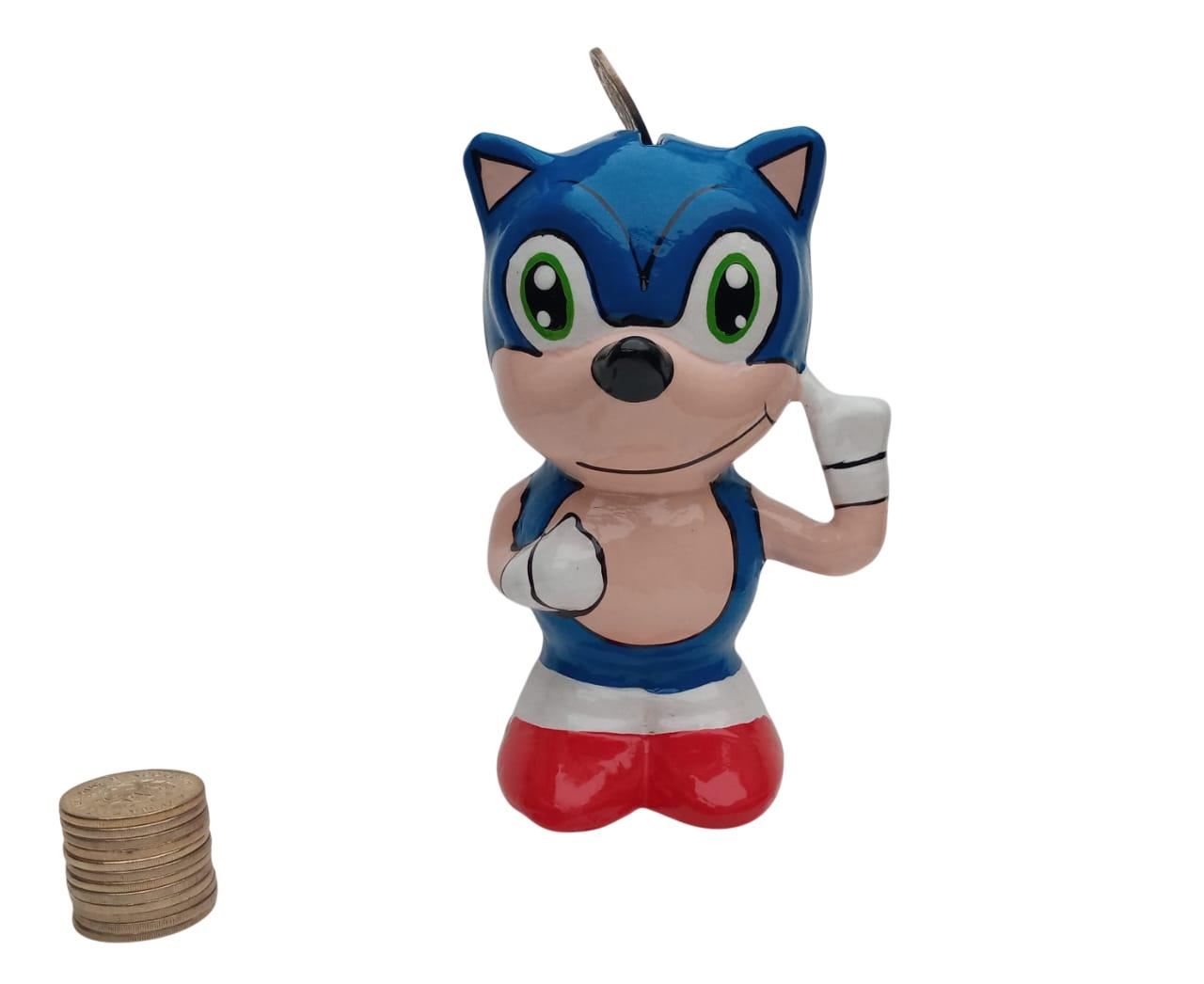 Alcancía de personajes - Sonic