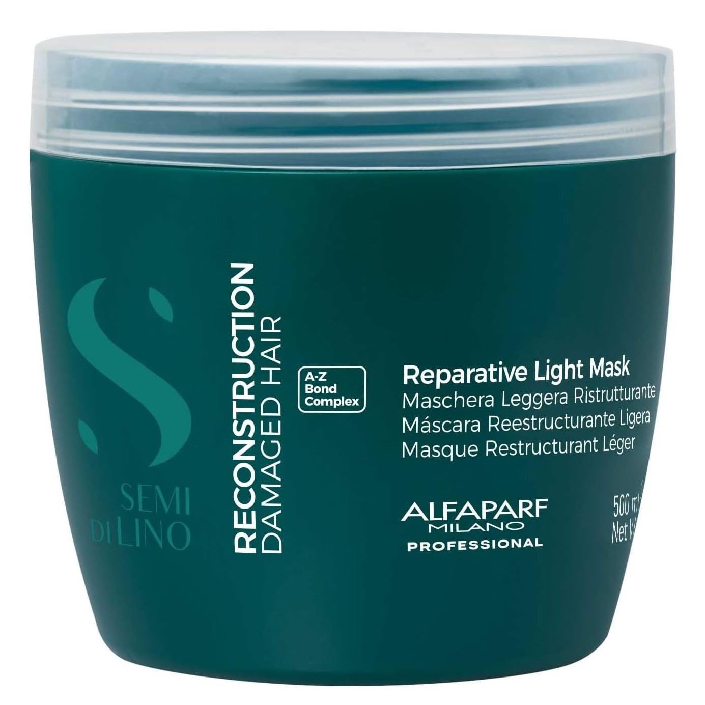 Mascarilla Light Reparador Reconstruction Damaged Hair Alfaparf 500ml