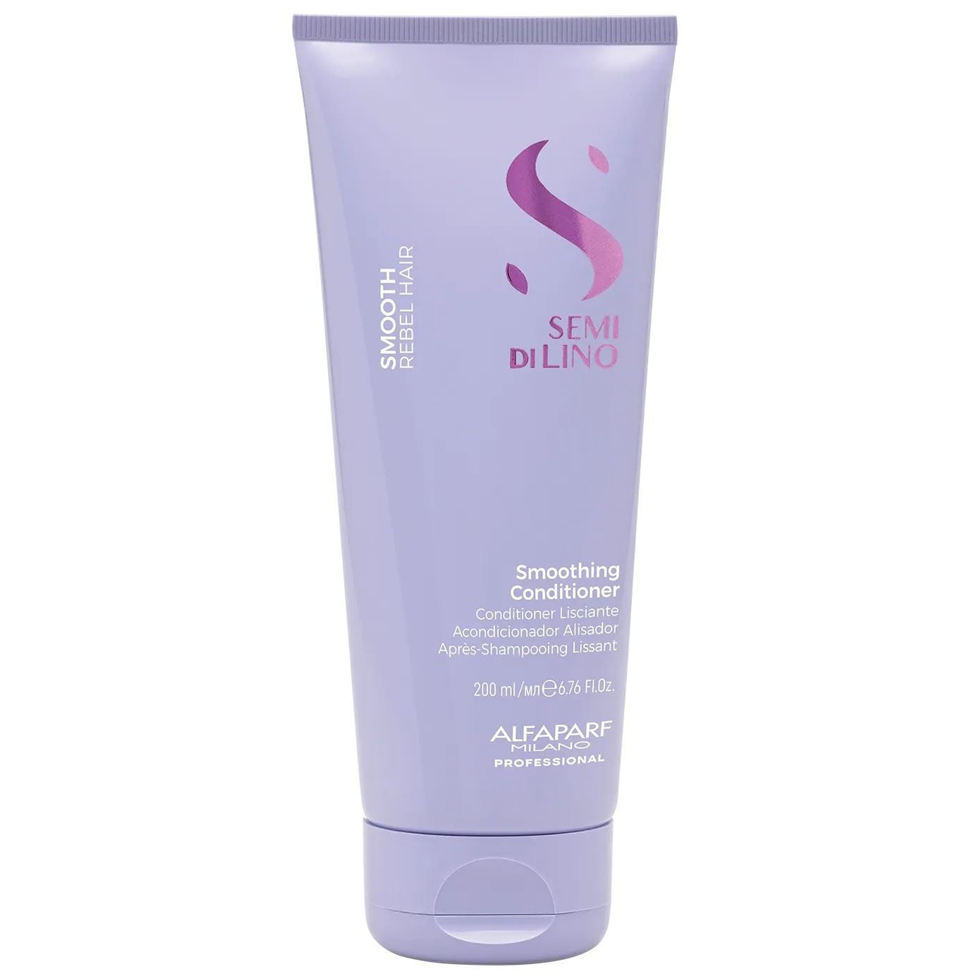 Acondicionador Anti Frizz 200ml Smooth Rebel Hair Alfaparf