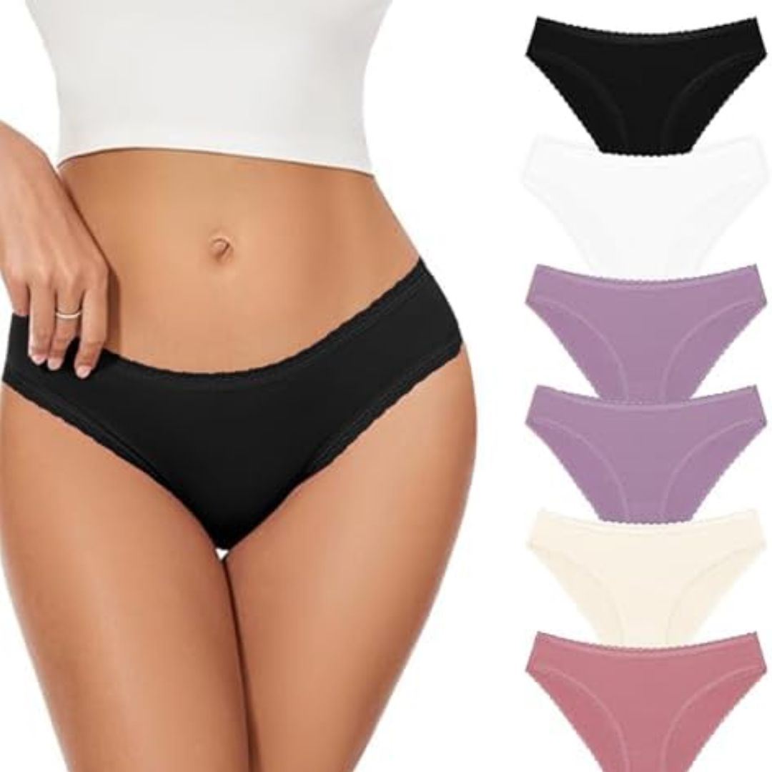 Pack 3 calzón de algodón bikini