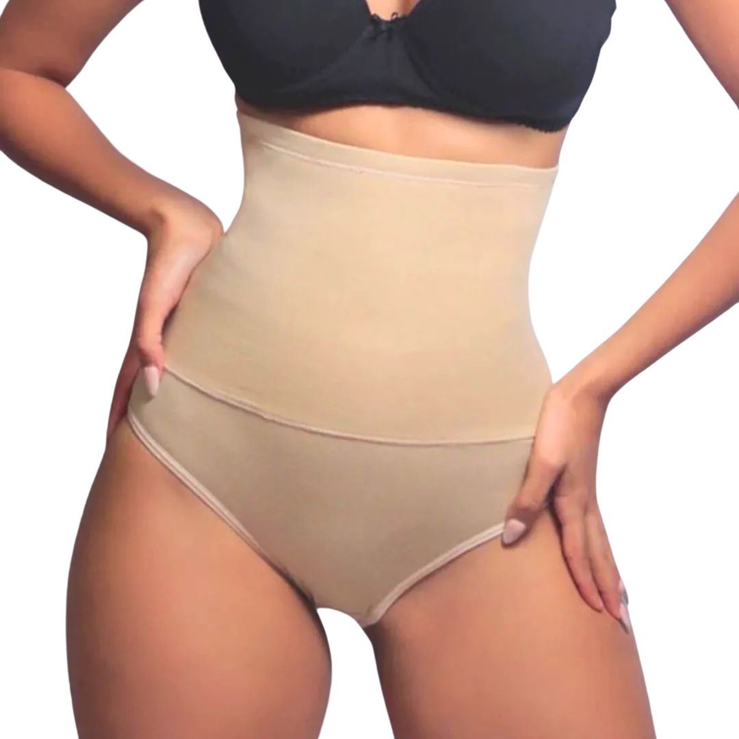 Calzón Faja Ajuste Alto De Algodón Reduce y Moldea