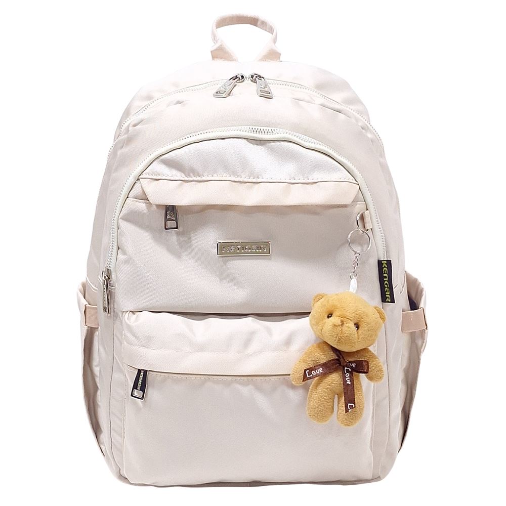 Mochila Modelo Alondra Kengar - Crema Claro