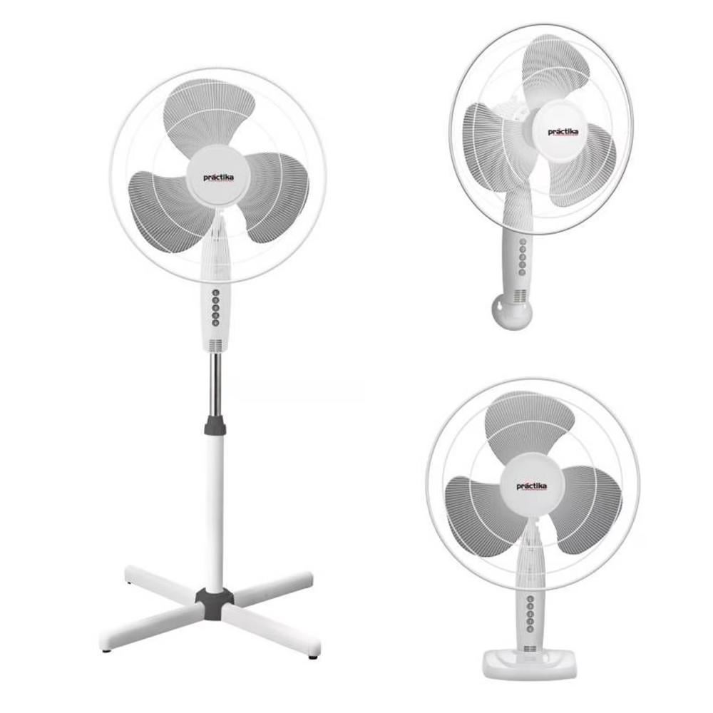 Ventilador Practika ALTEA 3 en 1 Blanco 45W