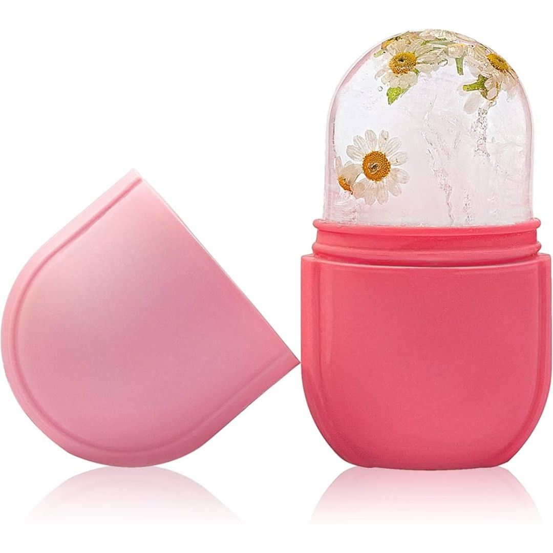 Pack 2 Molde Masajeador Facial Para Hielo