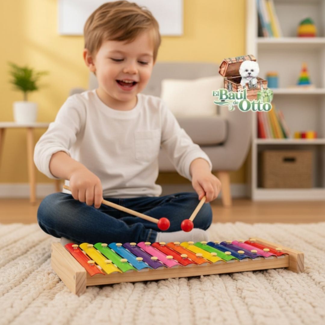 Xilófono Instrumento Musical para niños con 15 notas