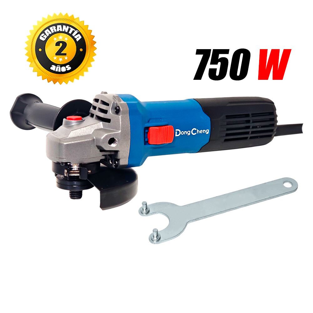 Amoladora Esmeril Angular Profesional 4.5" Dongcheng DSM23-115 750W 11800rpm