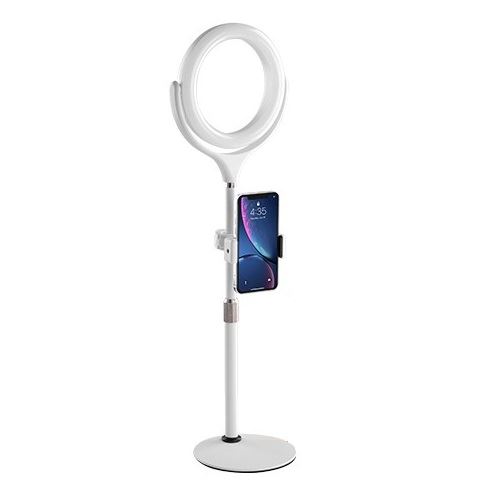 Anillo de luz LED con Soporte para 2 Celulares - Montech