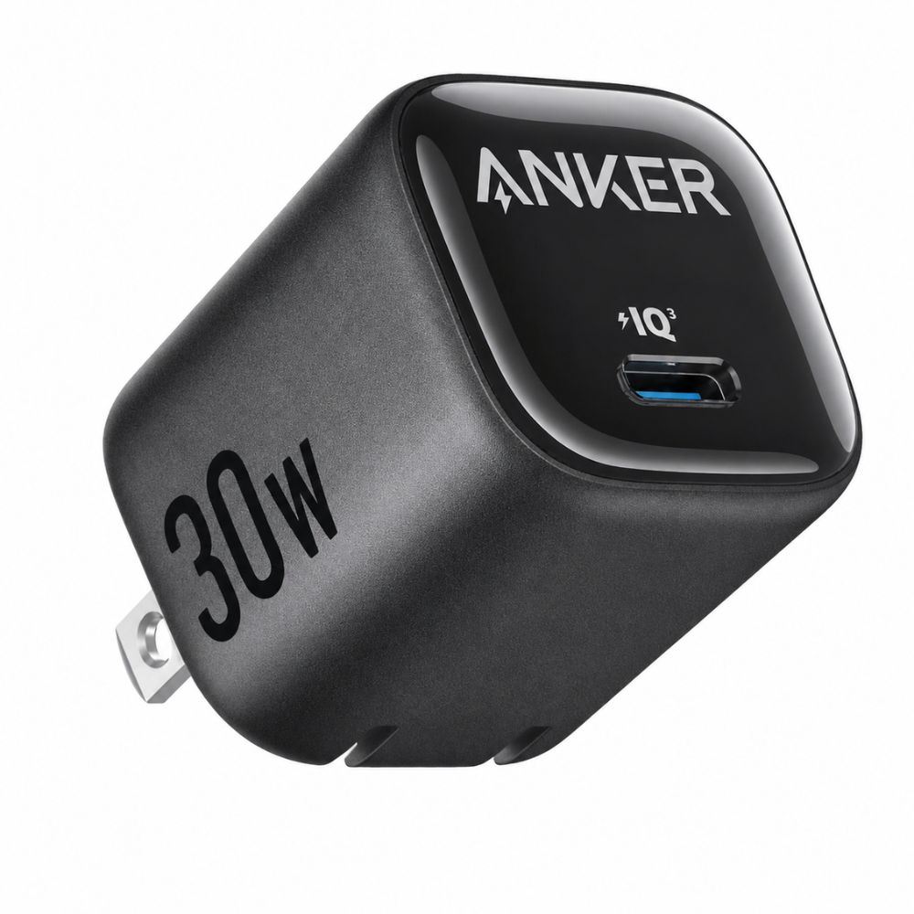 CARGADOR ANKER ZOLO 30W PD 3.0 NEGRO