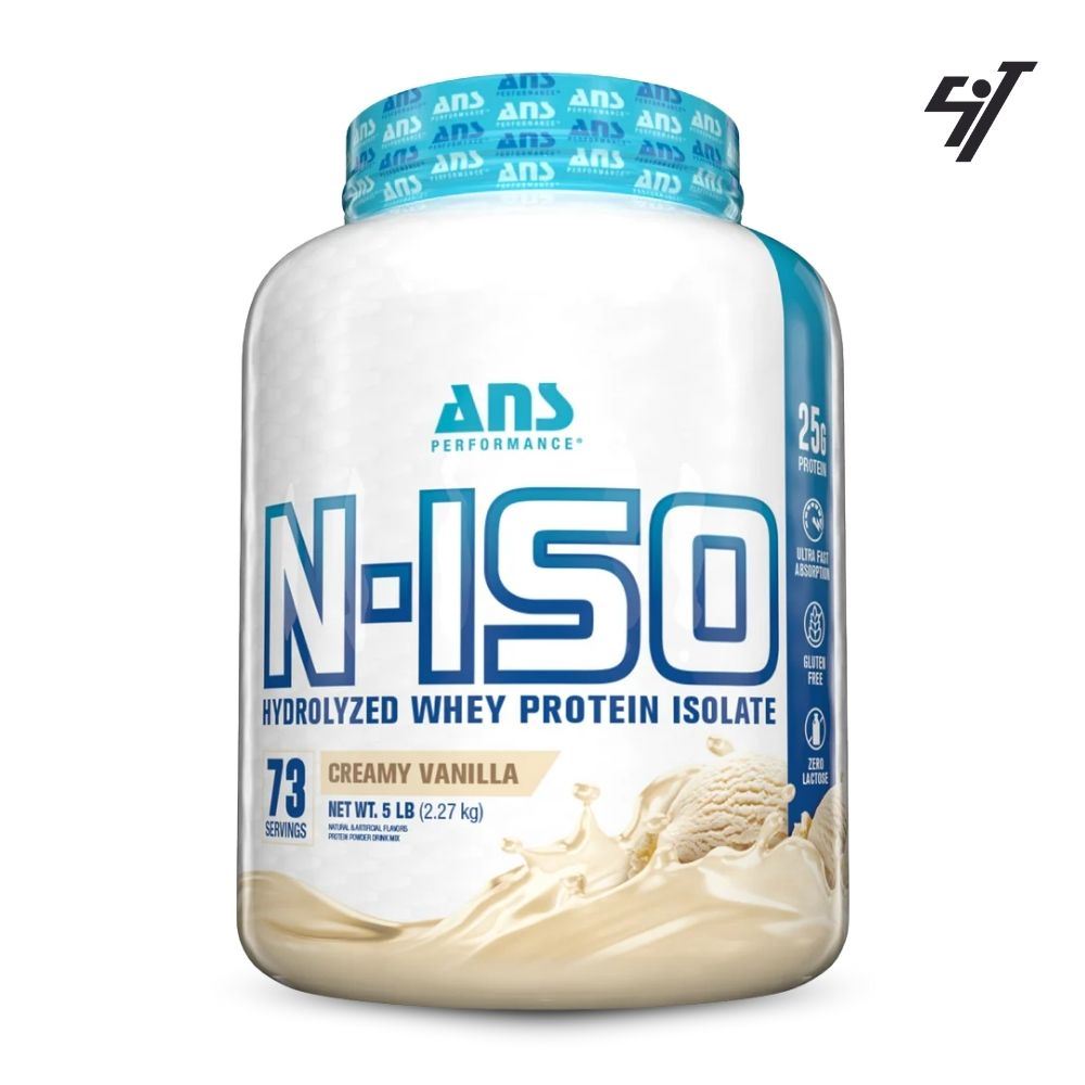 N-Iso 100% Hydrolyzed Vainilla 5 Lbs 78 Sv + Shaker