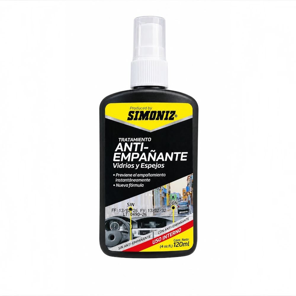 Tratamiento Antiempañante Simoniz 120 ml