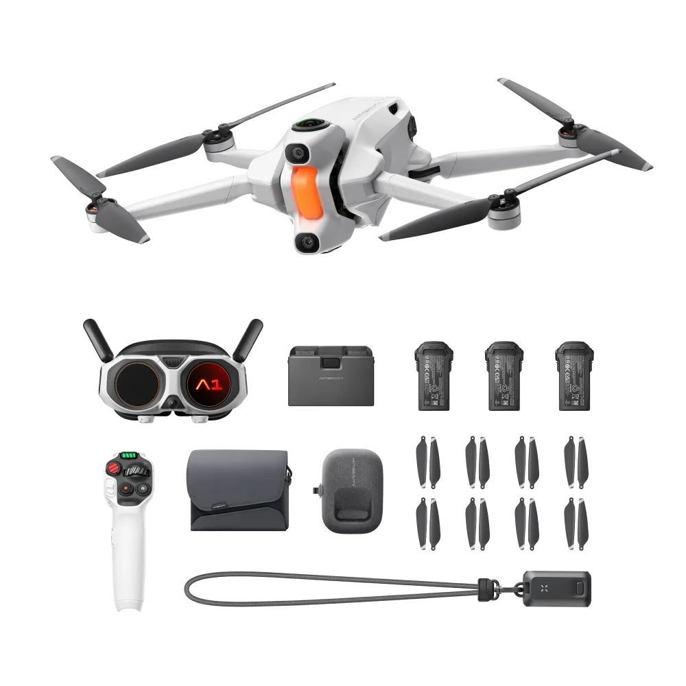 Antigravity A1 Explorer Bundle – Dron 8K 360 para Vuelo Inmersivo