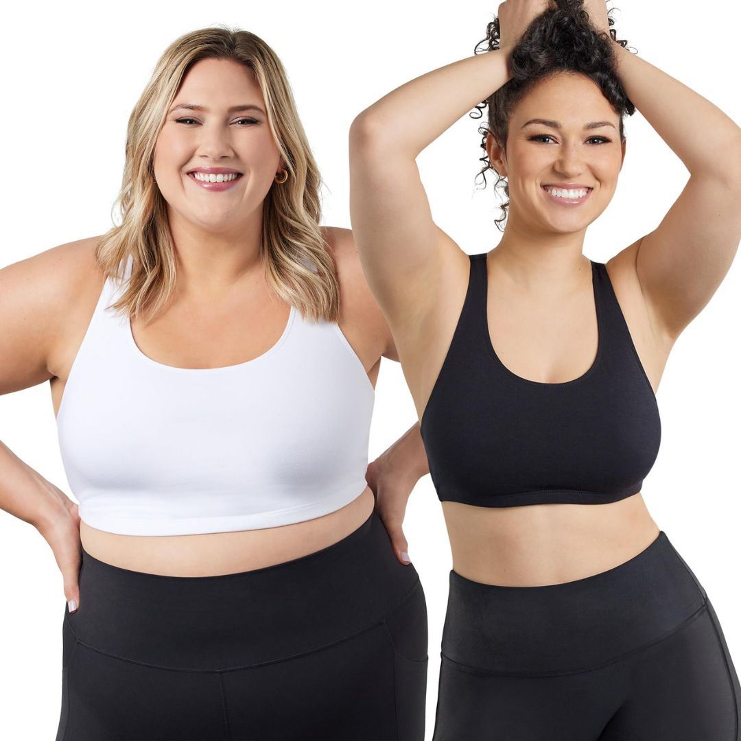 Top sin costura Invisible con push up removible